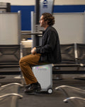 L2 S Smart Rideable Luggage, Foldable Electric Scooter Suitcase, 6.2 Mph Max Speed, 6.2 Mile Range, Lightweight Portable Design