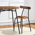 Best Choice Products 3 Piece Modern Oval Dining Table Set, Small Kitchen Dinette W/2 Chairs Black/Black