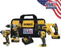 DEWALT 20V MAX XR Cordless Drill Combo Kit, 4 Tool DCK494P2