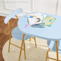 Best Choice Products 3 Piece Modern Oval Dining Table Set, Small Kitchen Dinette W/2 Chairs Black/Black