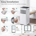 Costway 10000 BTU Portable Air Conditioner 3 in 1 Air Cooler with Fan Dehum Sleep Mode