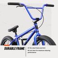 Mongoose Legion L20 Freestyle BMX Bike, 20 in Wheel, Ages 8 and up, Blue