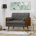 Frankie Mid Century Modern Club Chair by Christopher Knight Home