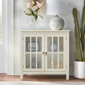Portland 2 Door Glass Cabinet by Simple Living