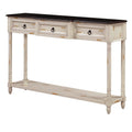 Entryway Console Table with Drawers Stylish Sofa Table