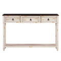 Entryway Console Table with Drawers Stylish Sofa Table