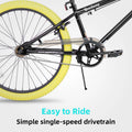 JOYSTAR Brockway Freestyle Kids BMX Bikes 20" Kids Bicycles for 6 11 Years Old Boys Girls, Multiple Colors