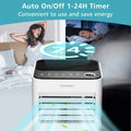 Costway 10000 BTU Portable Air Conditioner 3 in 1 Air Cooler with Fan Dehum Sleep Mode