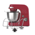 Hamilton Beach 4 Quart Stand Mixer for Kitchen, 7 Speeds, Tilt Head, Dough Hook, Whisk & Flat Beater, White