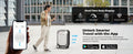 L2 S Smart Rideable Luggage, Foldable Electric Scooter Suitcase, 6.2 Mph Max Speed, 6.2 Mile Range, Lightweight Portable Design